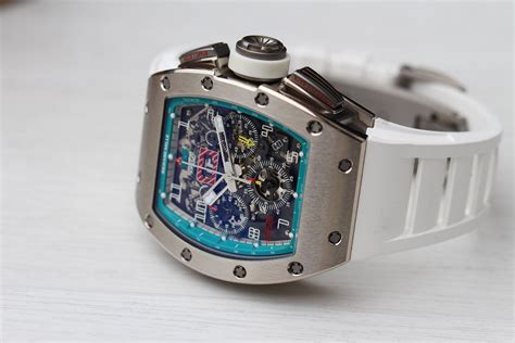 Richard Mille RM011 RM11 Chronograph White Gold 'Felipe 